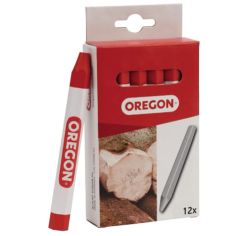 CRAIE DE MARQUAGE ROUGE (BOITE DE 12 CRAIES)- OREGON