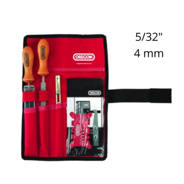 KIT AFFUTAGE - LIME RONDE 4 MM - 5/32" - FORMAT TROUSSE - OREGON