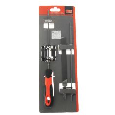 KIT AFFUTAGE AVEC GUIDE AFFUTAGE PORTE LIME - 2 LIMES RONDES 8 pouces et LIME PLATE 6 pouces - DIAM 4 MM - 3-8 RG