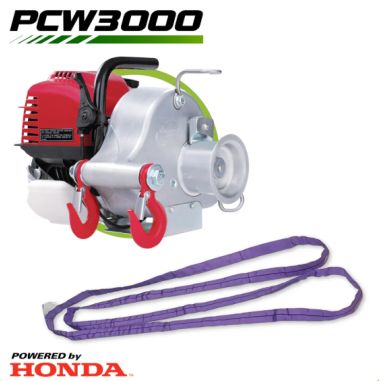 TREUIL PORTABLE A TIRAGE 700KG SEUIL + ELINGUES portable-winch