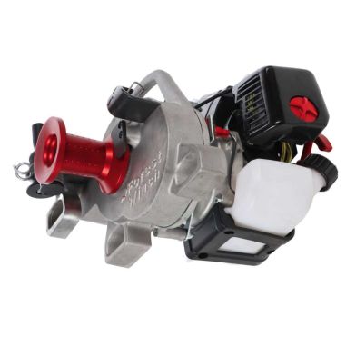 TREUIL DE TIRAGE CABESTAN PORTABLE - TRACTION 1050-2100 kg - VENDU AVEC CORDE ET CROCHET - DOCMA FOREST WINCH