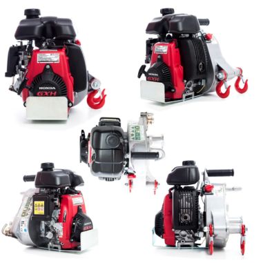 TREUIL DE TIRAGE THERMIQUE PORTABLE MOTEUR HONDA 4 TEMPS GXH-50 CC