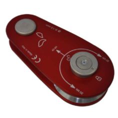 POULIE ALUMINIUM 40 kN – 8 – 13 mm (POUR VF80 BOULON - VF105 Red Iron) - PIECE D'ORIGINE DOCMA FOREST WINCH