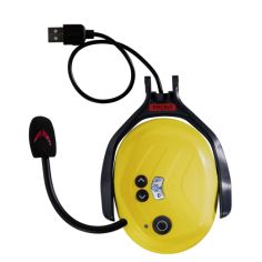 SYSTEME DE COMMUNICATION BLUETOOTH (BT-COM) - JAUNE FLUO - POUR CASQUE PROTOS