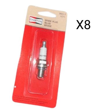 BOUGIE ALLUMAGE RZ7C en BLISTER- A COMMANDER PAR 8 - CHAMPION 