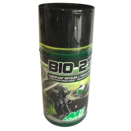 DOSE D'HUILE DE 125 ml - 2 TEMPS BIODEGRADABLE - BIO 2TS - MINERVA