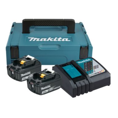 PACK ENERGIE 2xBL1830B 1xDC18RC MAKPAC1 - 197952 5 - 0088381470469 - D'ORIGINE MAKITA