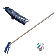 RATEAU REVERSIBLE 16/30 DENTS NYLON RENFORCÉ FIBRE DE VERRE EM 1M50 577116 OUTIL PERRIN / 3239045771164