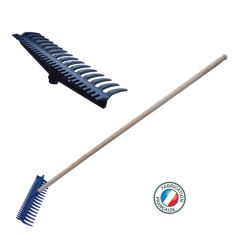 RATEAU REVERSIBLE 16/30 DENTS NYLON RENFORCÉ FIBRE DE VERRE EM 1M65 577216 OUTIL PERRIN / 3239045772161