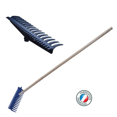 RATEAU REVERSIBLE 16/30 DENTS NYLON RENFORCÉ FIBRE DE VERRE EM 1M65 577216 OUTIL PERRIN / 3239045772161