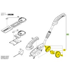 TRAIN DE ROUES    2609007311  D'ORIGINE BOSCH 2