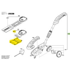 PROTEGE COUTEAUX    2609003388  D'ORIGINE BOSCH 2