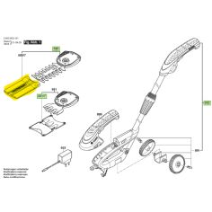 PROTEGE COUTEAUX2609004101D'ORIGINE BOSCH
