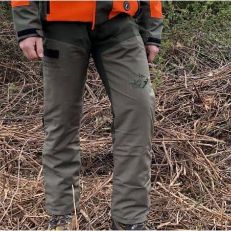 PANTALON DE TRAQUE CALYDON - VERT - FRANCITAL