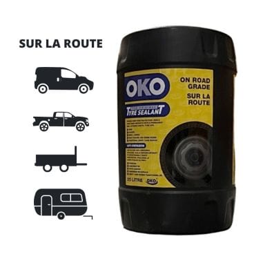 BIDON D'ANTICREVAISON POUR PNEUS ROUTIERS 25L - OKO