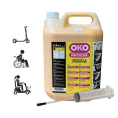 BIDON D'ANTICREVAISON POUR E-SCOOTER + SERINGUE 5L - OKO