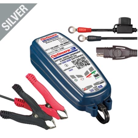 CHARGEUR DE BATTERIE AUTOM PLOMB / ACIDE de 2 à 50 Ah - 12 V - 0.8Amp