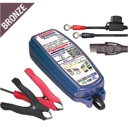 CHARGEUR DE BATTERIE PLOMB/ACIDE de 2 - 0.8Amp - 3 à 96 Ah- 12V - 0.8Amp