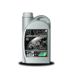 HUILE MOTEUR ET TRANSMISSION DE MOTO 4 TEMPS SYNTHETIQUE 5W40 1L MINERVA