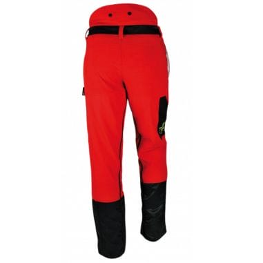 PANTALON FORESTIER PRIOR MOVE PRO ANTICOUPURE - ROUGE 
