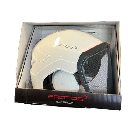 CASQUE FORESTIER INTEGRAL PROTOS - BLANC 