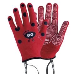 PAIRE DE GANTS JARDINAGE ENFANT - ANABEL LA COCCINELLE - TAILLE 3-4