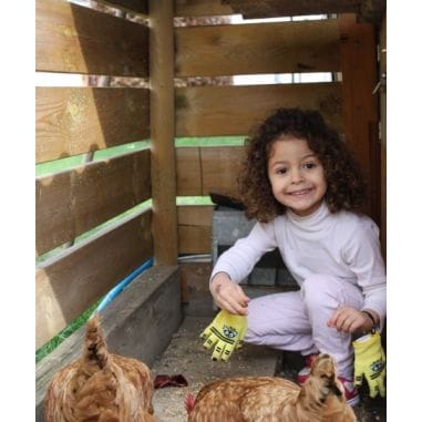 PAIRE DE GANTS JARDINAGE ENFANT - AXEL L'ABEILLE - TAILLE 3-4 PAIRE DE GANTS JARDINAGE ENFANT - AXEL L'ABEILLE - TAILLE 3-4