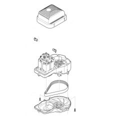 MOTEUR ELECTRIQUE 230 V/50 HZ (EX 6338 600 0203) - PIECE D'ORIGINE STIHL