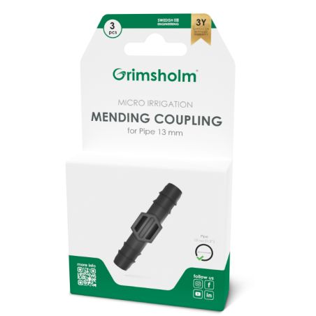 LOT DE 3 RACCORDS DE REPARATION 13MM - 7333272315583 - GRIMSHOLM