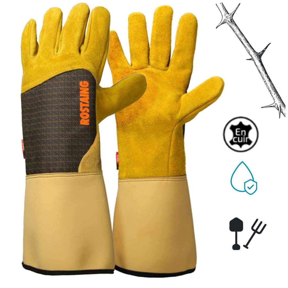 Gants enfant Hérisson Rostaing Taille 4 - 6 ans