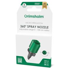 LOT DE 5 BUSES DE PULVERISATION 360° - 7333272315842 - GRIMSHOLM 2