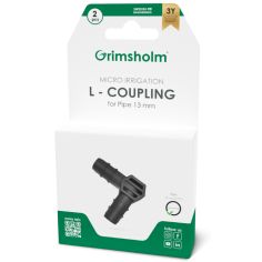 LOT DE 2 RACCORDS EN L 13 MM -7333272315613 - GRIMSHOLM 2