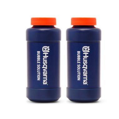 LOT DE 2 LIQUIDES A BULLES POUR JOUET SOUFFLEUR A BULLES HUSQVARNA