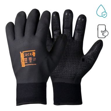 GANTS POUR GROS TRAVAUX D'HIVER ETANCHE - ROSTAING