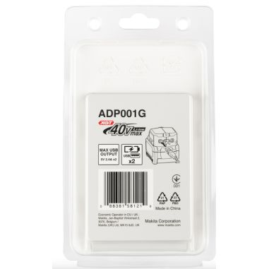 ADAPTATEUR CHARGEUR USB ADP11 40V / DEAADP001G / 3240890937506 - D'ORIGINE MAKITA