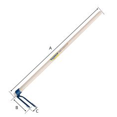 CROC CORSE OEIL OVALE SANS PANNE EM 130 OEIL OVALE 633240 OUTIL PERRIN - 3239046332401