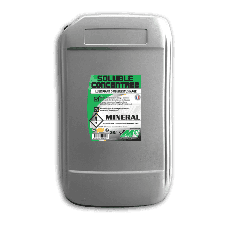 HUILE DE COUPE SOLUBLE - JERRYCAN 25 Litres MINERVA - pour utilisation d’usinage courant : décolletage, tournage, fraisage..., HUILE DE COUPE SOLUBLE - JERRYCAN 25 Litres MINERVA - pour utilisation d’usinage courant : décolletage, tournage, fraisage...,