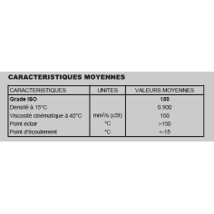 HUILE DE CHAINE Minerva 10/12AD Visco 150 cSt - bidon de 5 litres USAGE PROFESSIONNEL 2