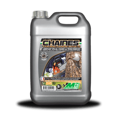 HUILE DE CHAINE Minerva 10/12AD Visco 150 cSt - bidon de 5 litres USAGE PROFESSIONNEL