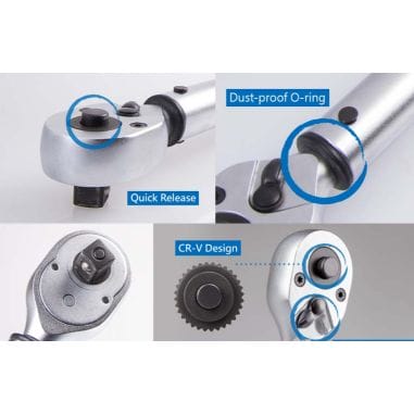 CLE DYNAMOMETRIQUE 1/4'' - KING TONY CLE DYNAMOMETRIQUE 1/4'' - KING TONY