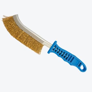 BROSSE METALLIQUE COURBEE