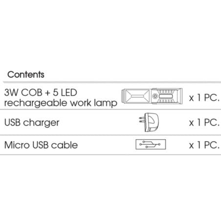 LAMPE D'ATELIER MAGNETIQUE ET PIVOTANTE - KING TONY LAMPE D'ATELIER MAGNETIQUE ET PIVOTANTE - KING TONY