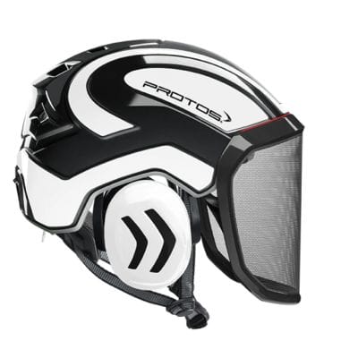 CASQUE ARBORIST INTEGRAL - NOIR/BLANC - PROTOS