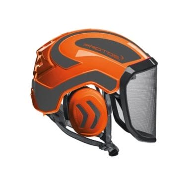 CASQUE ARBORIST INTEGRAL - ORANGE/GRIS - PROTOS