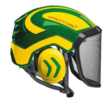 CASQUE ARBORIST INTEGRAL - VERT/JAUNE FLUO - PROTOS 