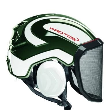 CASQUE ARBORIST INTEGRAL - OLIVE/BLANC -PROTOS 