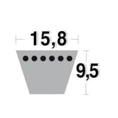 COURROIE 5LK900 - MITSUBOSHI 2