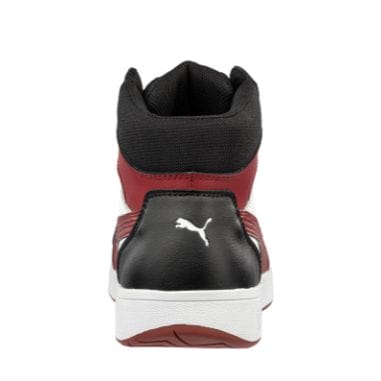 CHAUSSURES S3 HAUTE DE SECURITE FRONTCOURT NOIR/ROUGE - PUMA 