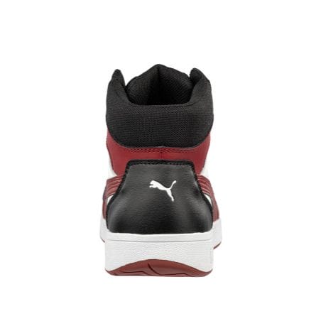 CHAUSSURES S3 HAUTE DE SECURITE FRONTCOURT NOIR/ROUGE - PUMA 