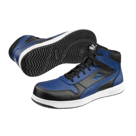 CHAUSSURES S3 HAUTE DE SECURITE FRONTCOURT NOIR/BLEU - PUMA CHAUSSURES S3 HAUTE DE SECURITE FRONTCOURT NOIR/BLEU - PUMA